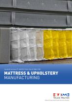 Gluing & Quality Inspection Solutions for the Mattress and Upholstery Manufacturing