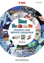 Product and service catalogue