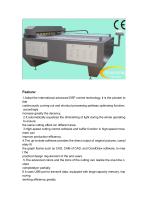 laser cutting flatbed PC-1318L