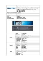 Hencstar/Bar Screen LCD Monitor/hsim-2406