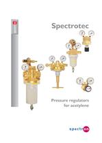 Pressure regulators for acetylene