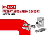 RS PRO Factory Automation Sensors