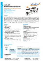 Additel 917 Pneumatic Pressure Test Pump