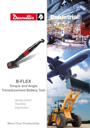 B-FLEX Torque and Angle Transducerized Battery Tool