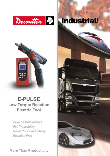 E-PULSE Low Torque Reaction Electric Tool