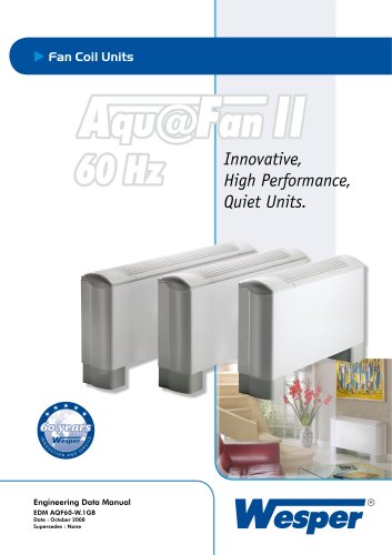  Aqu@Fan II Fan Coil Units