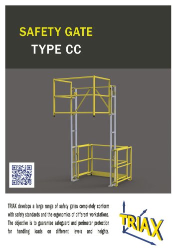 Safety gate type CC