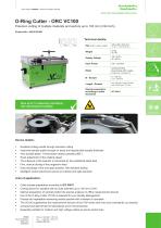 Data sheet O-Ring Cutter ORC VC100