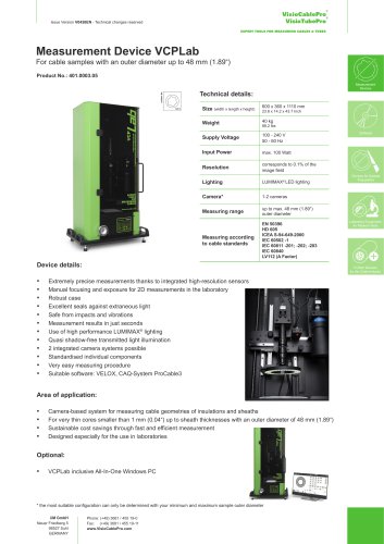Data Sheet VCPLab