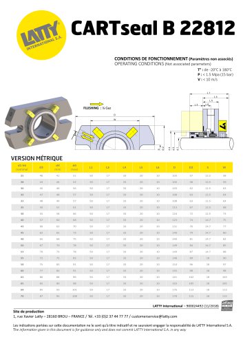 CARTseal B 22812