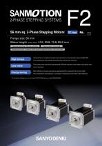 New 56 mm sq size stepping motor SM series