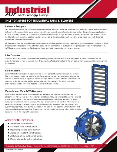 Industrial Dampers