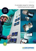 Catalogue for Metering, Monitoring & Power quality