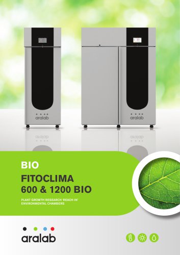 FITOCLIMA 600 & 1200 PLANT GROWTH CHAMBERS