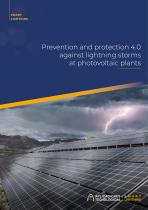 Prevention and protection 4.0 against lightning storms at photovoltaic plants