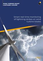 WIND TURBINE SMART LIGHTNING LOGGER. Smart real-time monitoring of lightning strikes on wind turbine blades