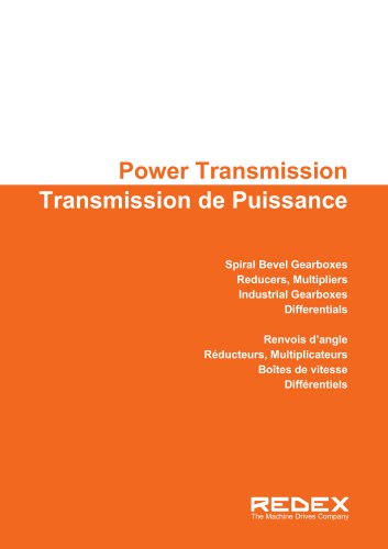 Power Transmission Z,R,SR,DLO,D,BVI