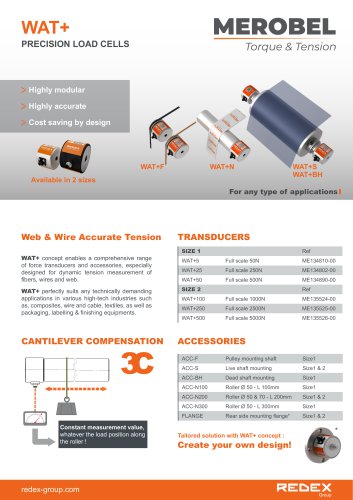 WAT+ PRECISION LOAD CELLS