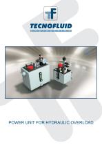 POWER UNIT FOR HYDRAULIC OVERLOAD