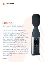 Fusion Smart Sound & Vibration Anaslyser