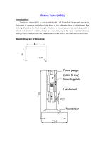 ABQ Button Tester for measure the buttons' clip force or the collapsing force of detachment from clothing | Wenzhou Tripod instrument