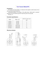 DTF Yarn Tension Meter for textile industry | Wenzhou Tripod instrument