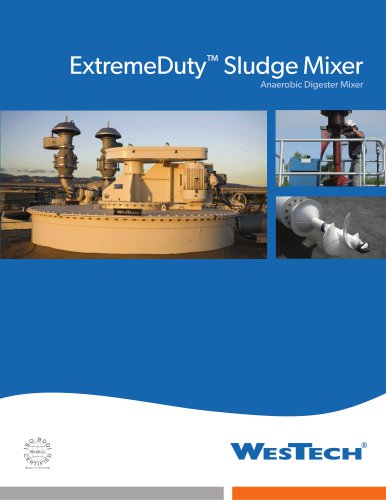 ExtremeDuty™ Sludge Mixer for Anaerobic Digesters