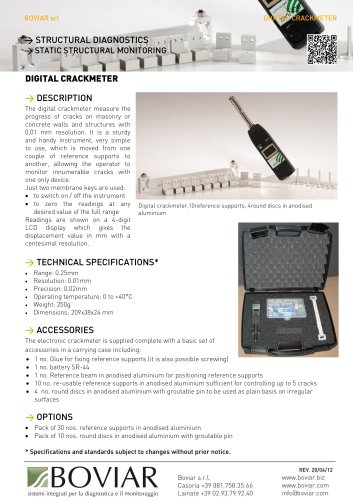 Digital crackmeter