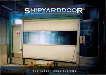 Roll up high speed door