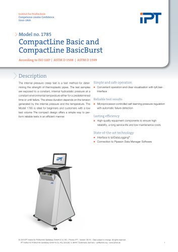 CompactLine Basic and  CompactLine BasicBurst