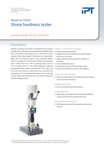 Hardness Tester