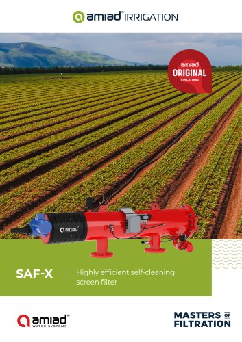 SAF-X Filters Catalogue IRRIGATION 2023_EN