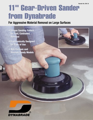 11'' Gear-Driven Sander from Dynabrade