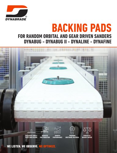 Dynabrade Backing Pads