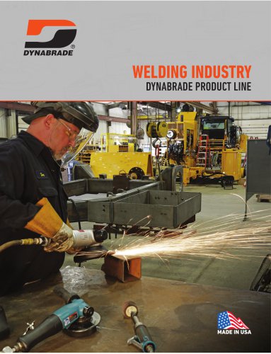 Welding industry Dynabrade product line