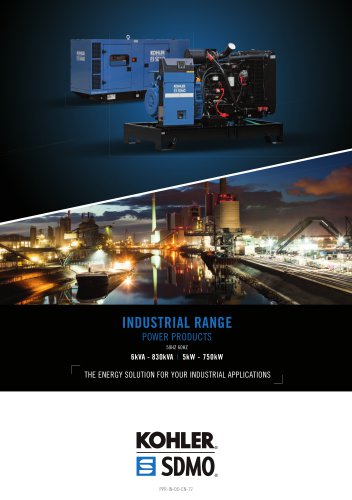 INDUSTRIAL RANGE  POWER PRODUCTS