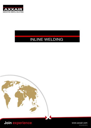 E-catalog orbital On-line welding Axxair