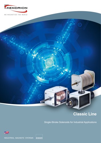 Catalogue | Linear Solenoids Classic Line
