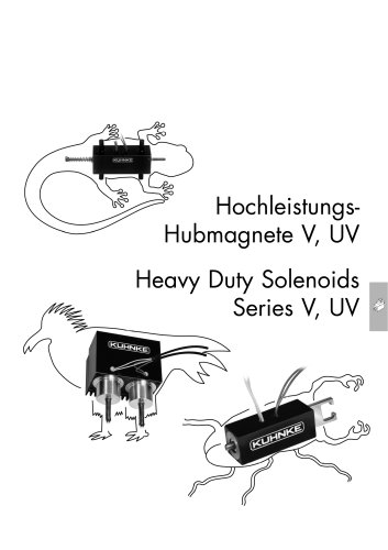 Kuhnke High Performance Linear Solenoids V