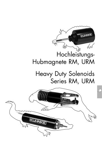 Kuhnke High Performance Linear Solenoids RM