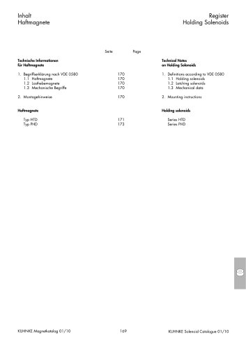 Technical Information Kuhnke Holding Solenoids