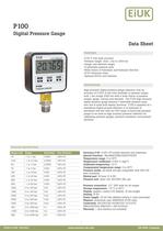 P100 Digital Pressure Gauge