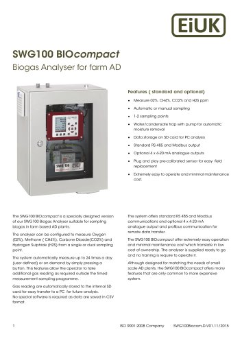 SWG100 BIOcompact