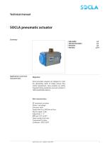 SOCLA pneumatic actuator