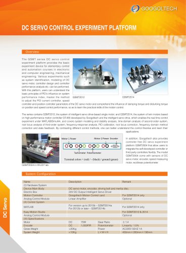 DC Servo Control Trainer