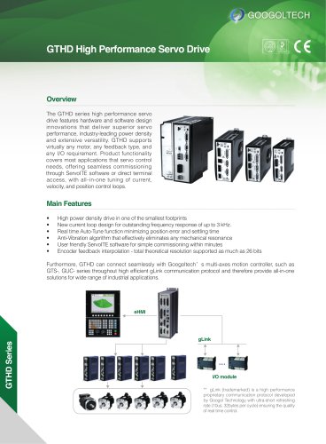 GTHD Series High Performance Servo Drive