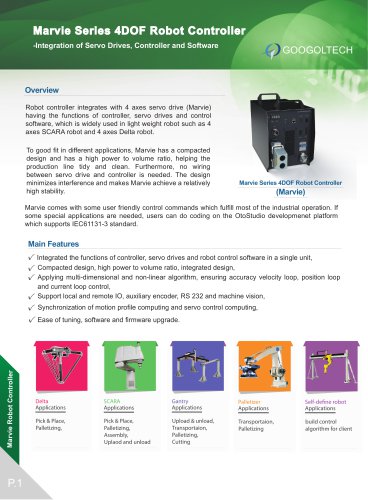 Marvie Robot Controller Leftlet