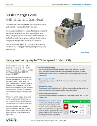 GASTRAC PROCESS AIR HEATER