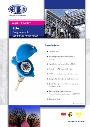 Tixo - Programmable temperature converter