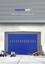 Hangar doors and Large industrial doors